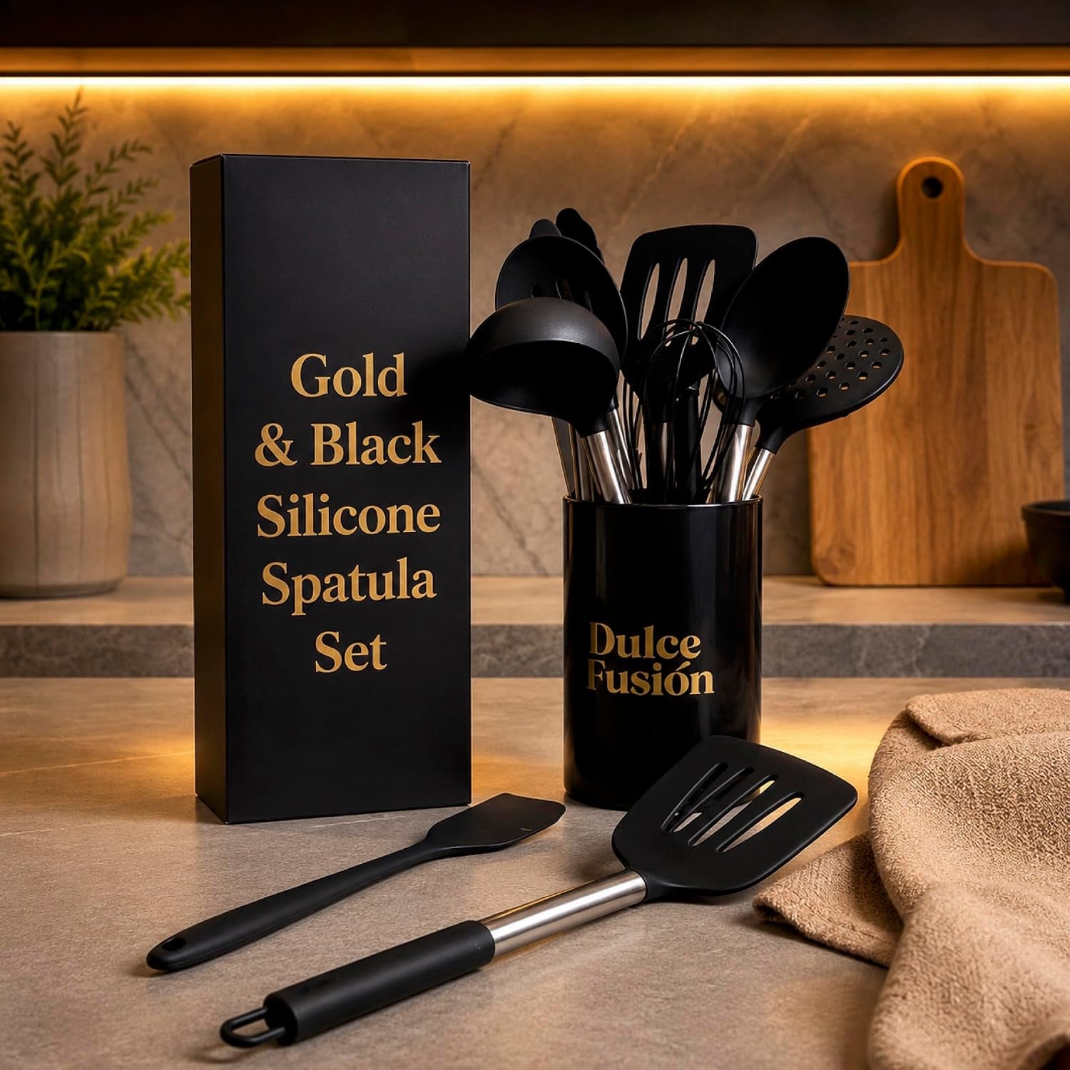 silicone-cooking-utensil-set-15-piece-kitchen-utensils-with-stainless-steel-handles-holder-bpa-free-heat-resistant-cooking-tools-for-nonstick-cookware-kitchen-gadgets