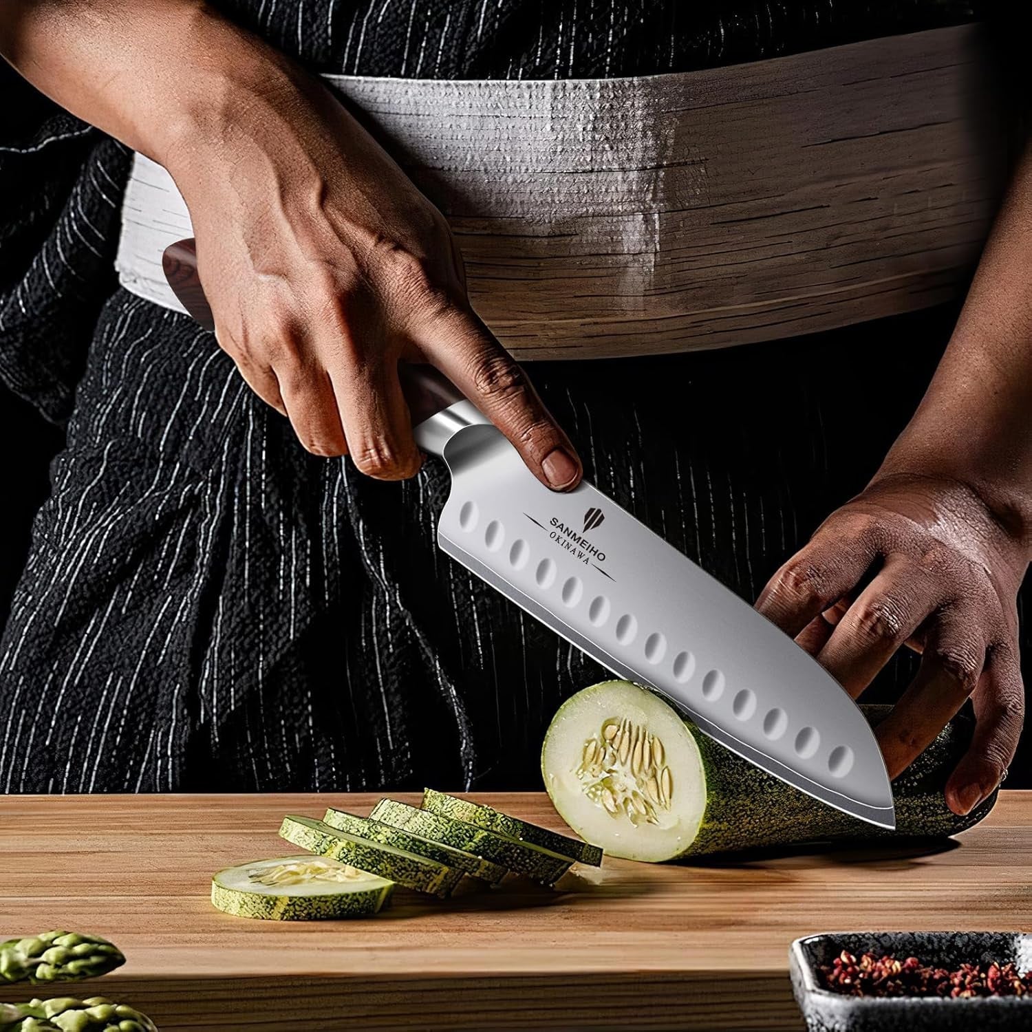 7-inch-chef-santoku-knife-high-carbon-10cr15mov-stainless-steel