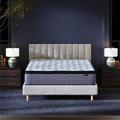 Signature Design by Ashley Full Size Augusta2 Hybrid Mattress, 12 Inch Euro Pillow Top with Lumbar Support Gel Memory Foam, Fiberglass-Free, Bed in a Box4