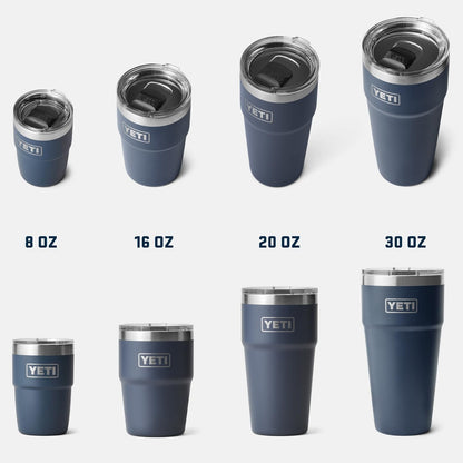 Rambler 16 Oz Stackable Tumbler, Vacuum Insulated, Stainless Steel with Magslider Lid8