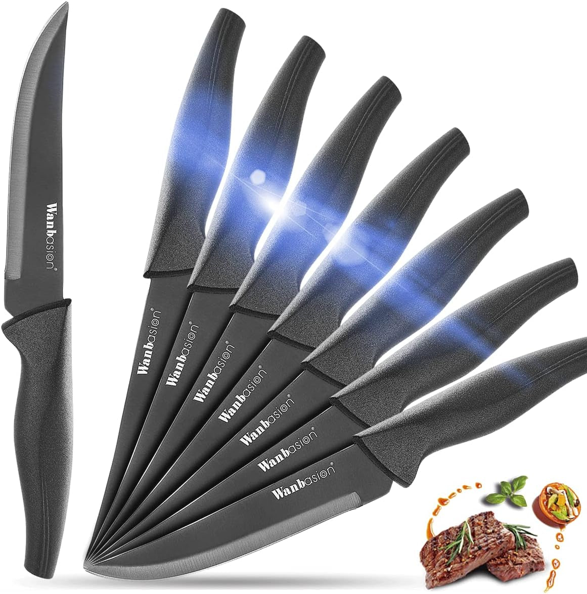 black-non-serrated-steak-knives-set-steak-knife-set-dishwasher-safe-sharp-steak-knives-set-for-kitchen-with-ergonomic-handles