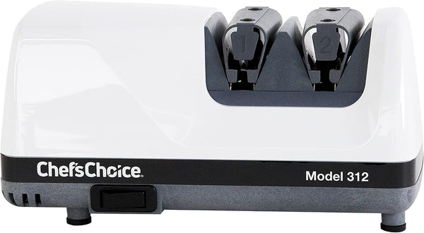 Chef'Schoice Professional Electric Knife Sharpeners Ultrahone with 100-Percent Diamond Abrasives and Precision Angle Guides for 20-Degree Straight-Edge and Serrated Knives, 2-Stage, White7