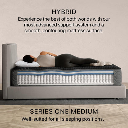 Beautyrest Black Series One Medium 13" Queen Hybrid Mattress7