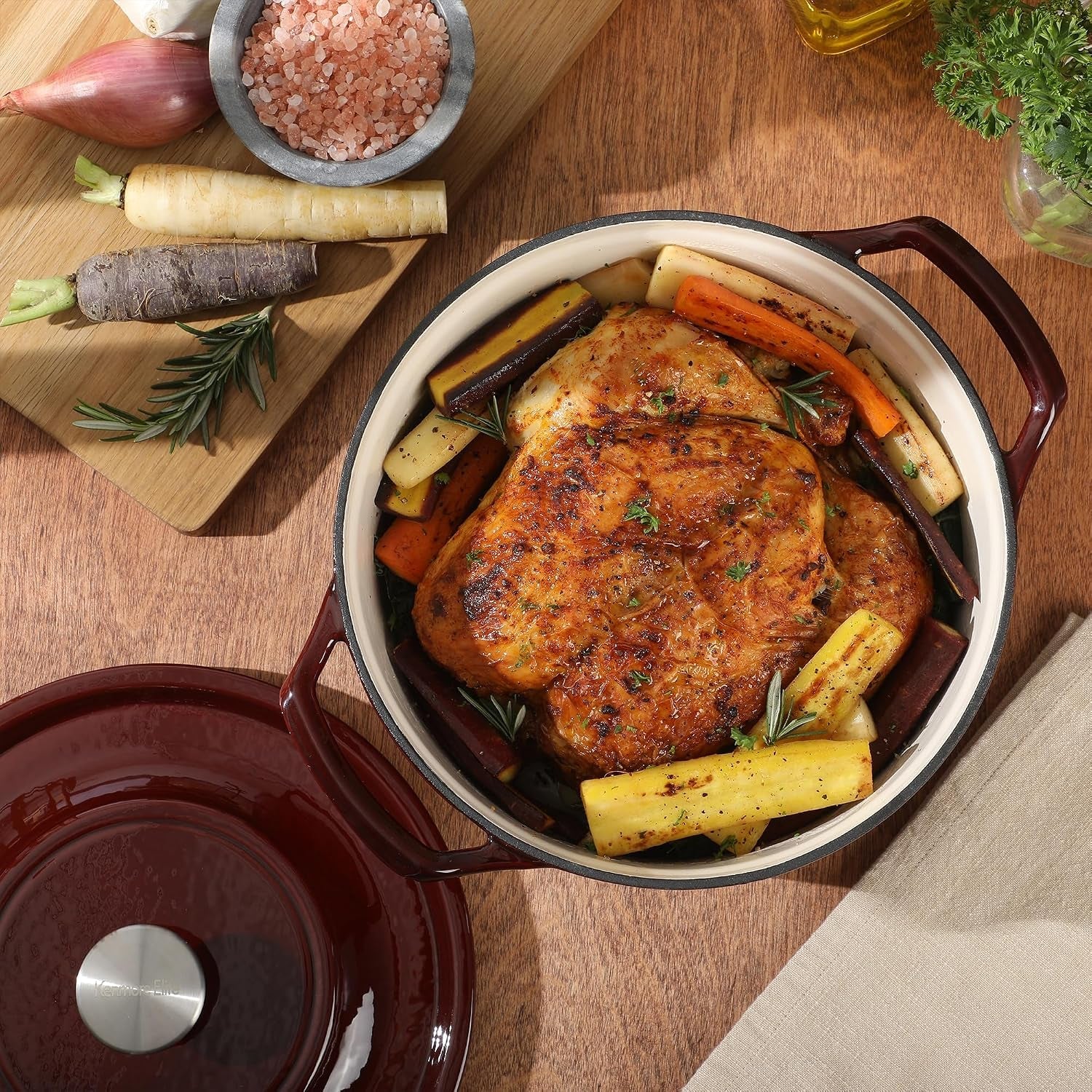 oak-park-5-quart-cast-iron-dutch-oven-casserole-with-lid-with-metallic-enamel-red
