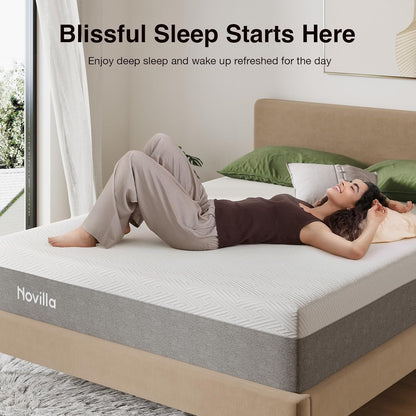 Twin Size Mattress, 12 Inch Bliss Twin Memory Foam Mattress7