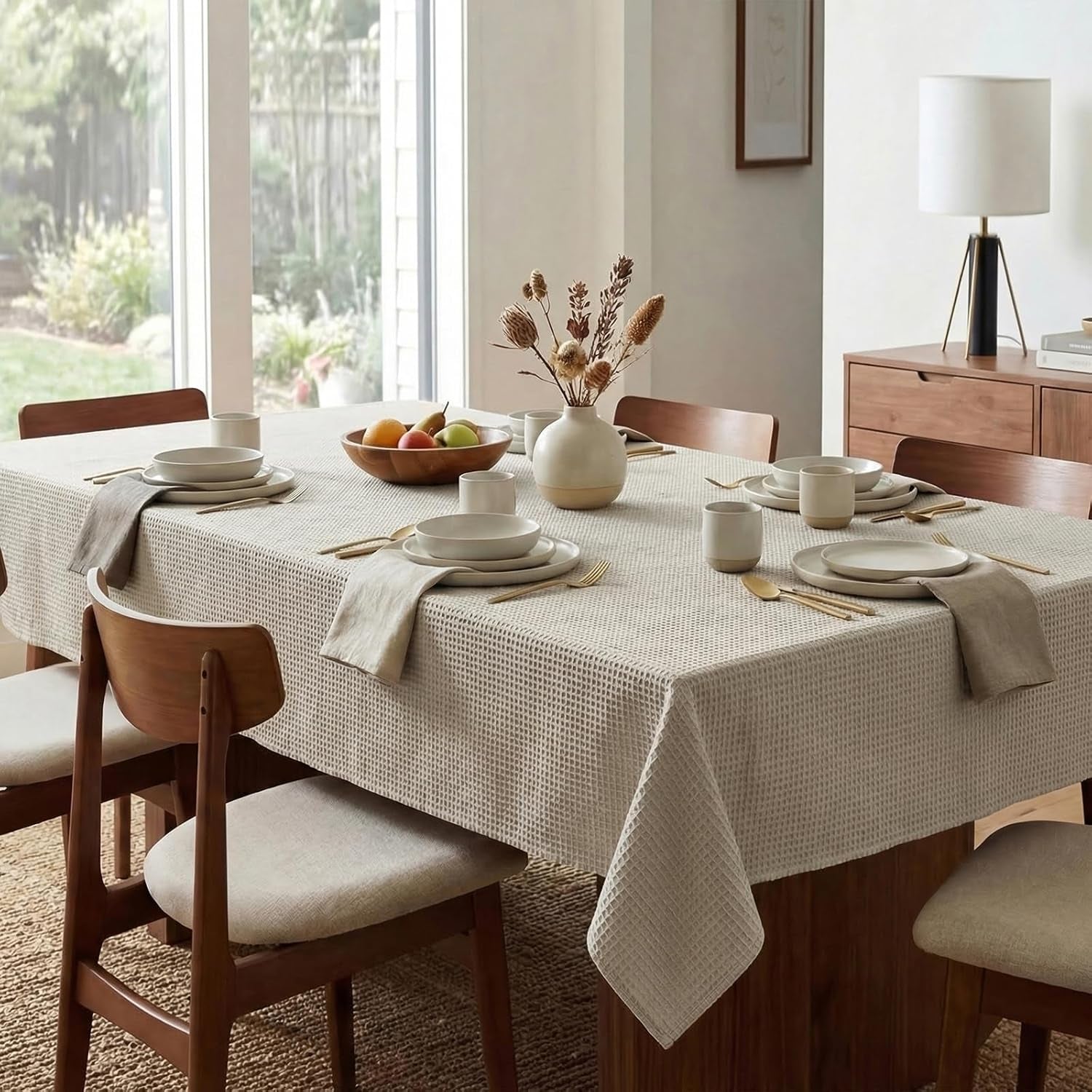 rectangle-tablecloth-waffle-textured-waterproof-table-cloth-stain-resistant-wrinkle-free-washable-decorative-table-cover-for-dining-kitchen-wedding-and-parties-60x84-inch-natural