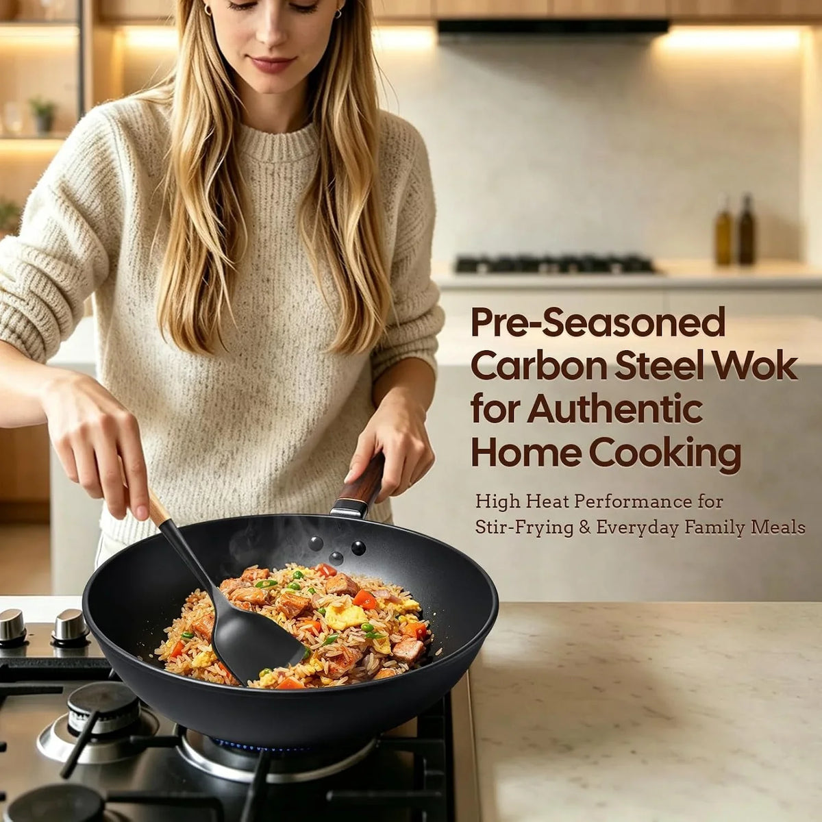 13-carbon-steel-wok-12-piece-wok-pan-stir-fry-pans-set-with-lid-no-chemical-coated-flat-bottom-chinese-wok-pan