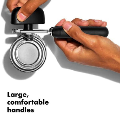 OXO Good Grips Manual Can Opener & Bottle Opener with Soft Easy-Grip Handle | Ergonomic Soft Handle, Smooth Operation, Ideal for Arthritis or Weak Hands, Kitchen Tool for Seniors2