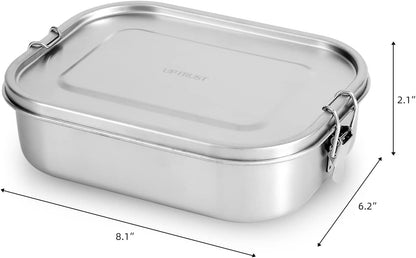Stainless Steel Bento Lunch Box for Kids, 5-Compartment 1400ML3