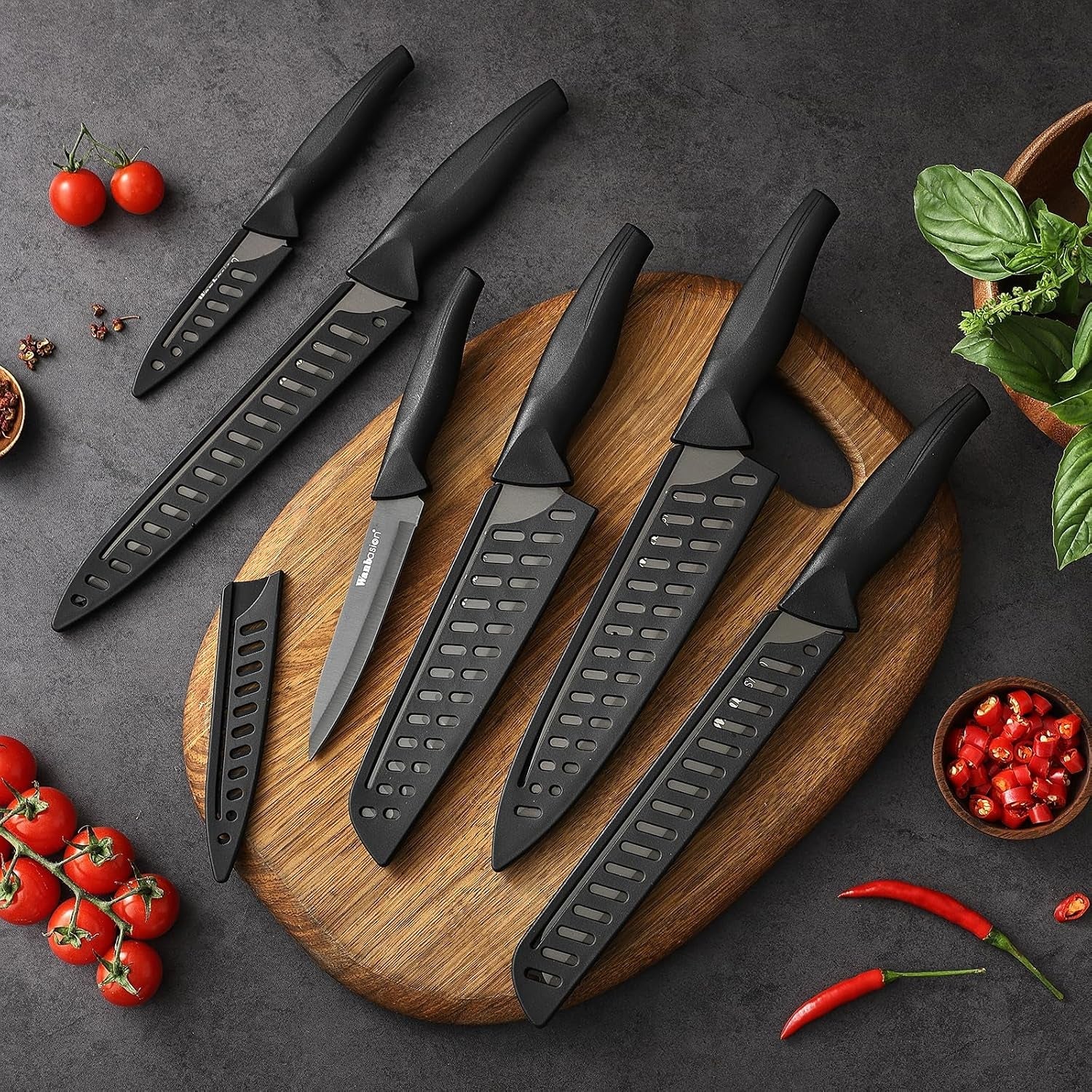 black-stainless-steel-knife-set-sharp-kitchen-knife-set-professional-kitchen-knife-set-dishwasher-safe-with-covers-for-cooking