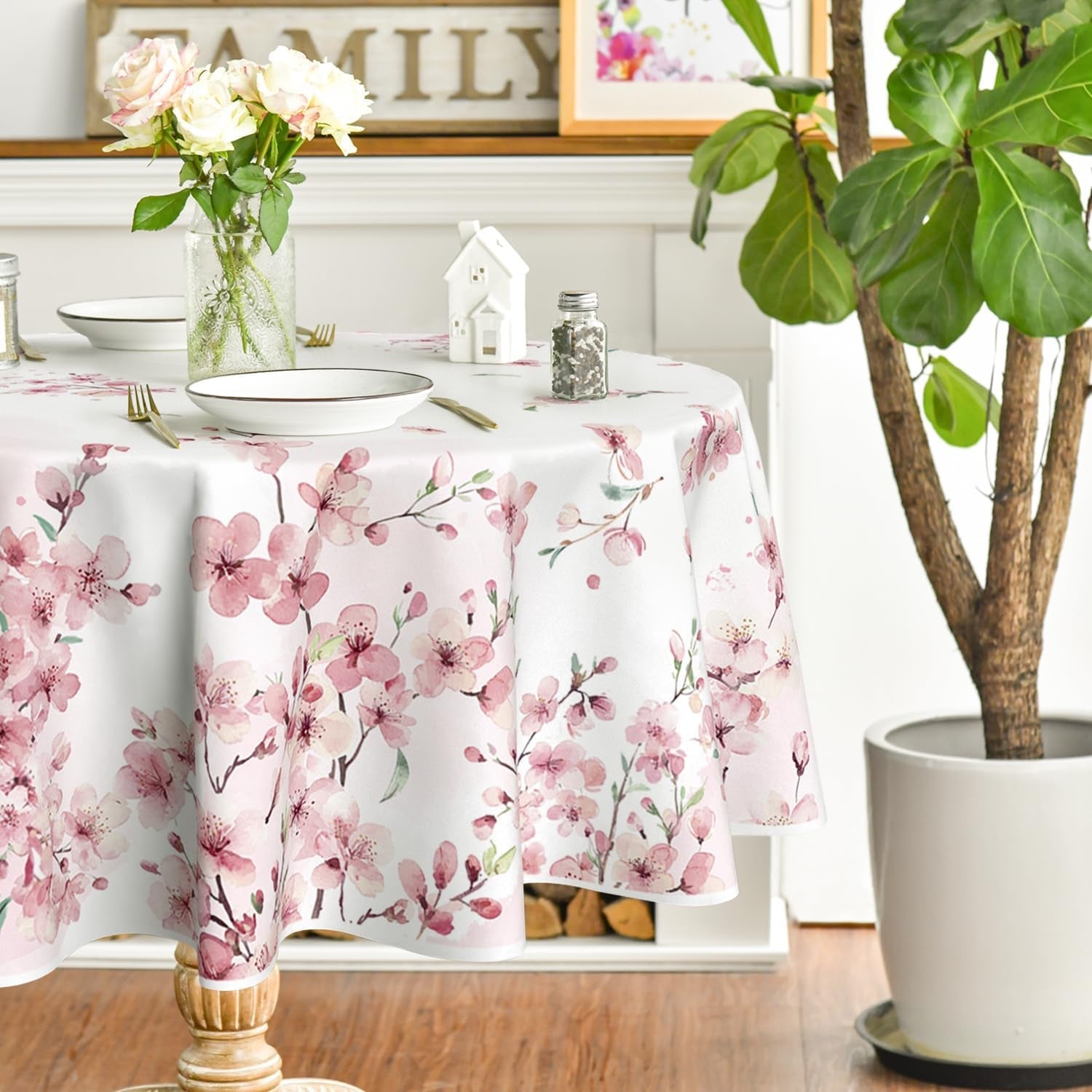 spring-tablecloth-90-x-90-inch-round-pink-cherry-blossoms