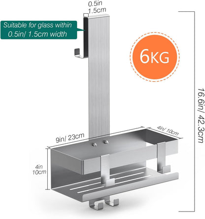 over the Door Shower Caddy,304 Stainless Steel Hanging Shower Caddy7