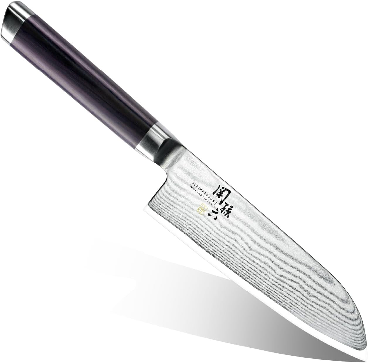 seki-magoroku-damascus-small-santoku-knife-145mm-ae-5201