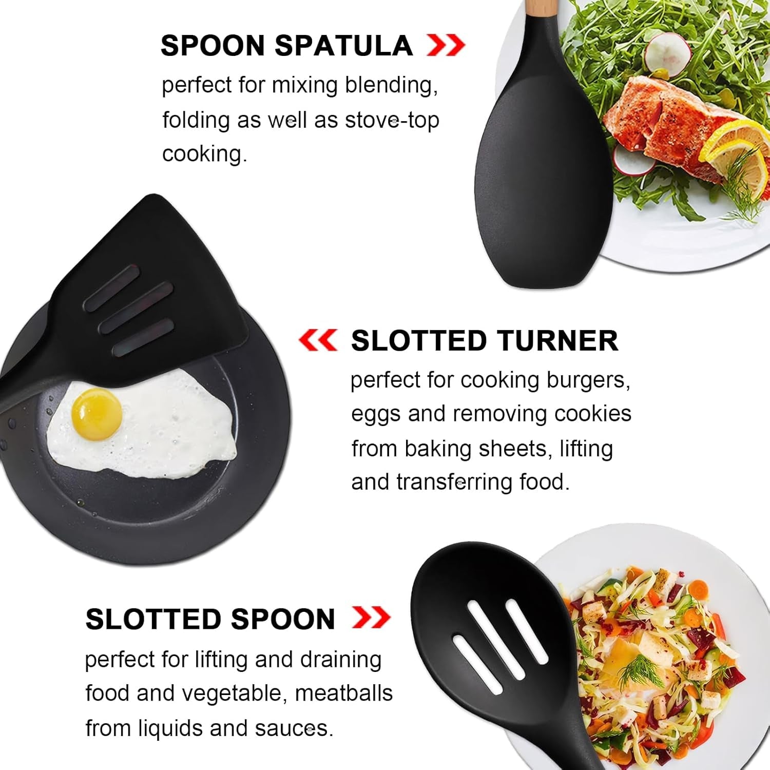 silicone-kitchen-utensils-set-of-6-cooking-utensils-set-with-heat-resistant-wooden-handle-nonstick-silicone-spatula-spoon-turner-ladle-cooking-kitchen-gadget-for-cookware-baking-bpa-free
