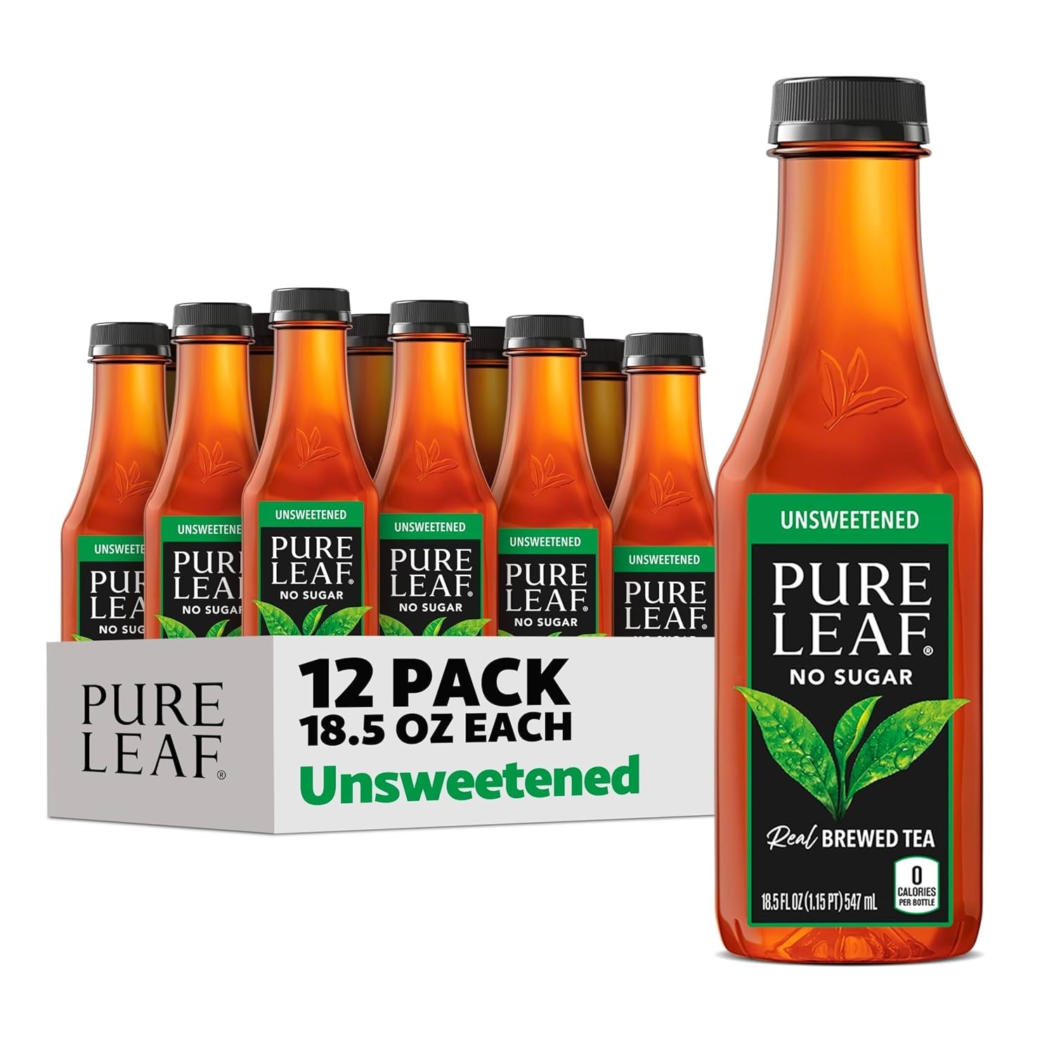 pure-leaf-iced-tea-unsweetened-real-brewed-tea-zero-sugar-zero-calories-18-5-fl-oz-pack-of-12