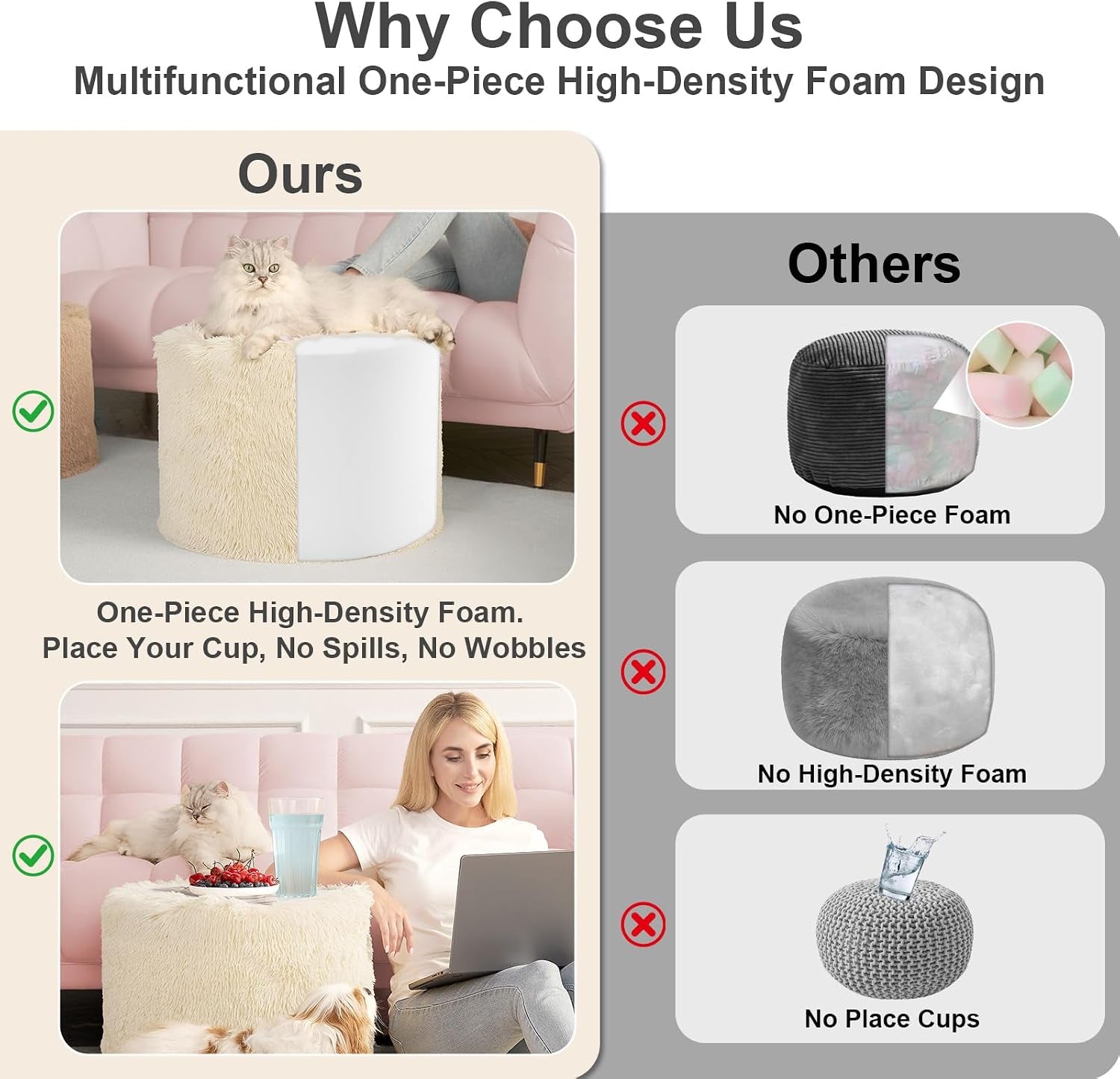 round-pouf-ottoman-foot-rest-footstool-17-x-14-inch-beige-high-density-one-piece-foam-firm-stable-for-couch-bedroom-living-room-mechine-washable-cover