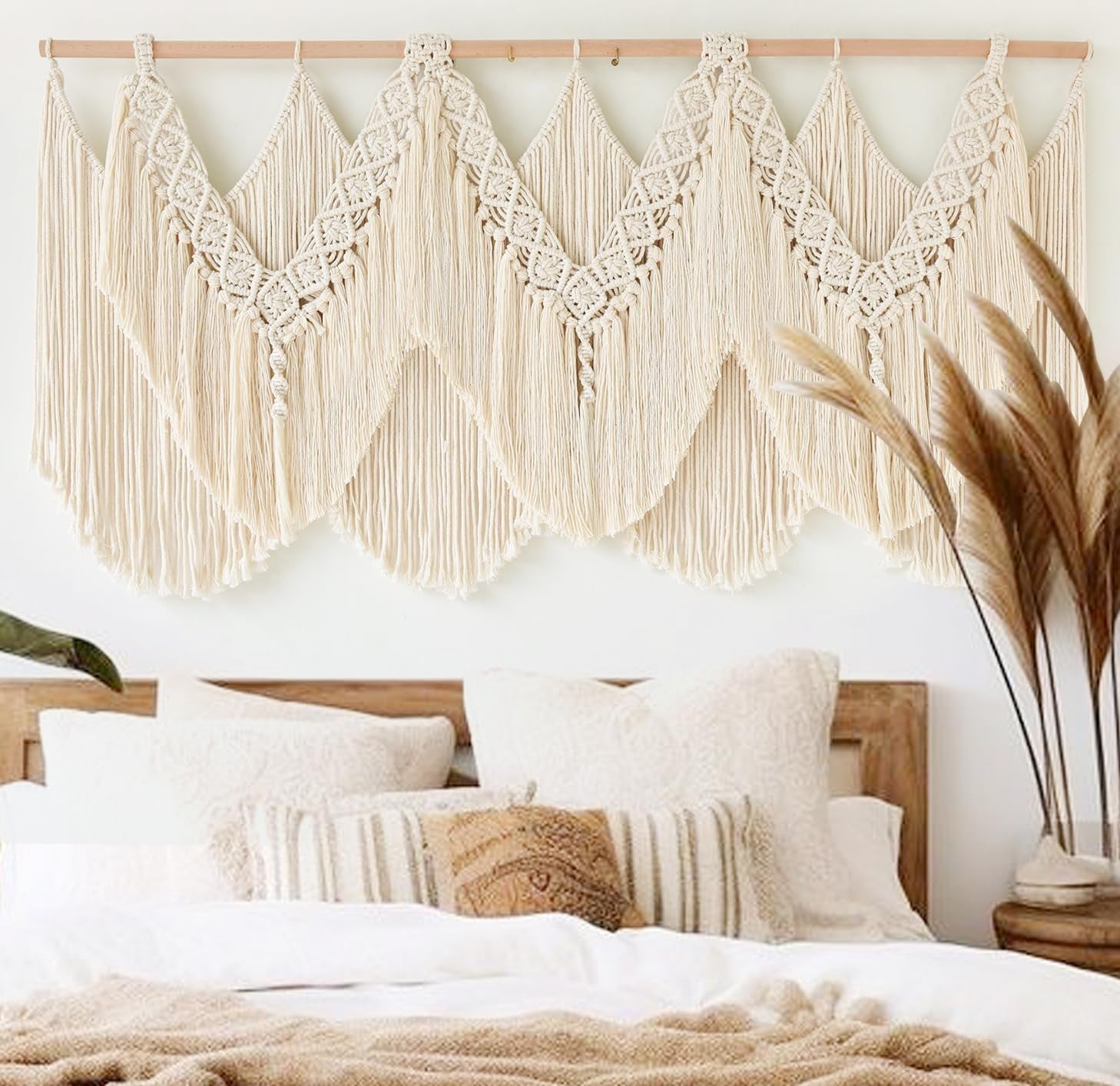 macrame-wall-hanging-wedding-hanger-tassel-knotting-boho-decor-47w-25l-cotton-rope-bedroom-wall-art-dorm-room-accent-apartment-decor-home-interior-wedding-backdrop-housewarming-gift