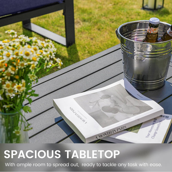 Aluminum Patio Furniture Set, 4 Piece Conversation Sets7