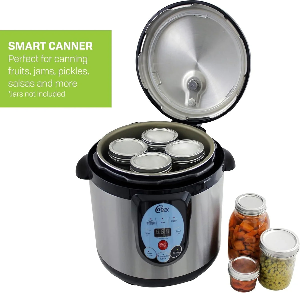 carey-dpc-9ss-smart-electric-pressure-cooker-and-canner-stainless-steel-9-5-qt