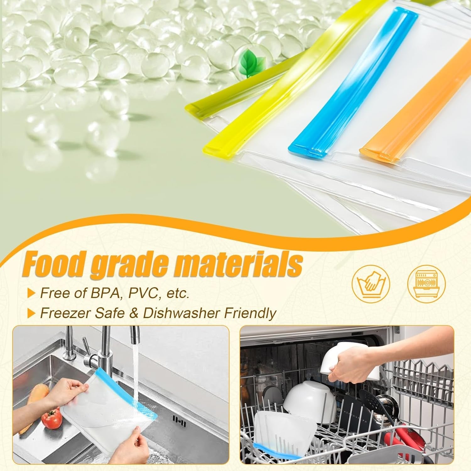 10-pack-reusable-silicone-food-storage-bags-leakproof-dishwasher-safe-reusable-freezer-bags-for-food-containers-lunch-bags-for-sandwich-snack-marinate-meat-salad-fruit