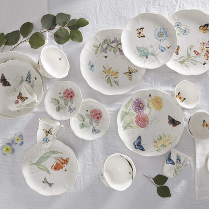 Butterfly Meadow Porcelain 28-Piece Dinnerware Set for 413
