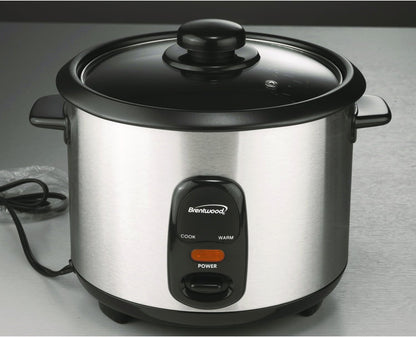 TS-20 Rice Cooker,10-Cup,Stainless Steel8