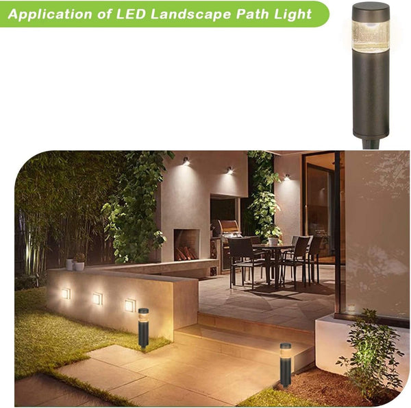 Low Voltage Landscape Lights, LED Outdoor Bollard Pathway Lights8