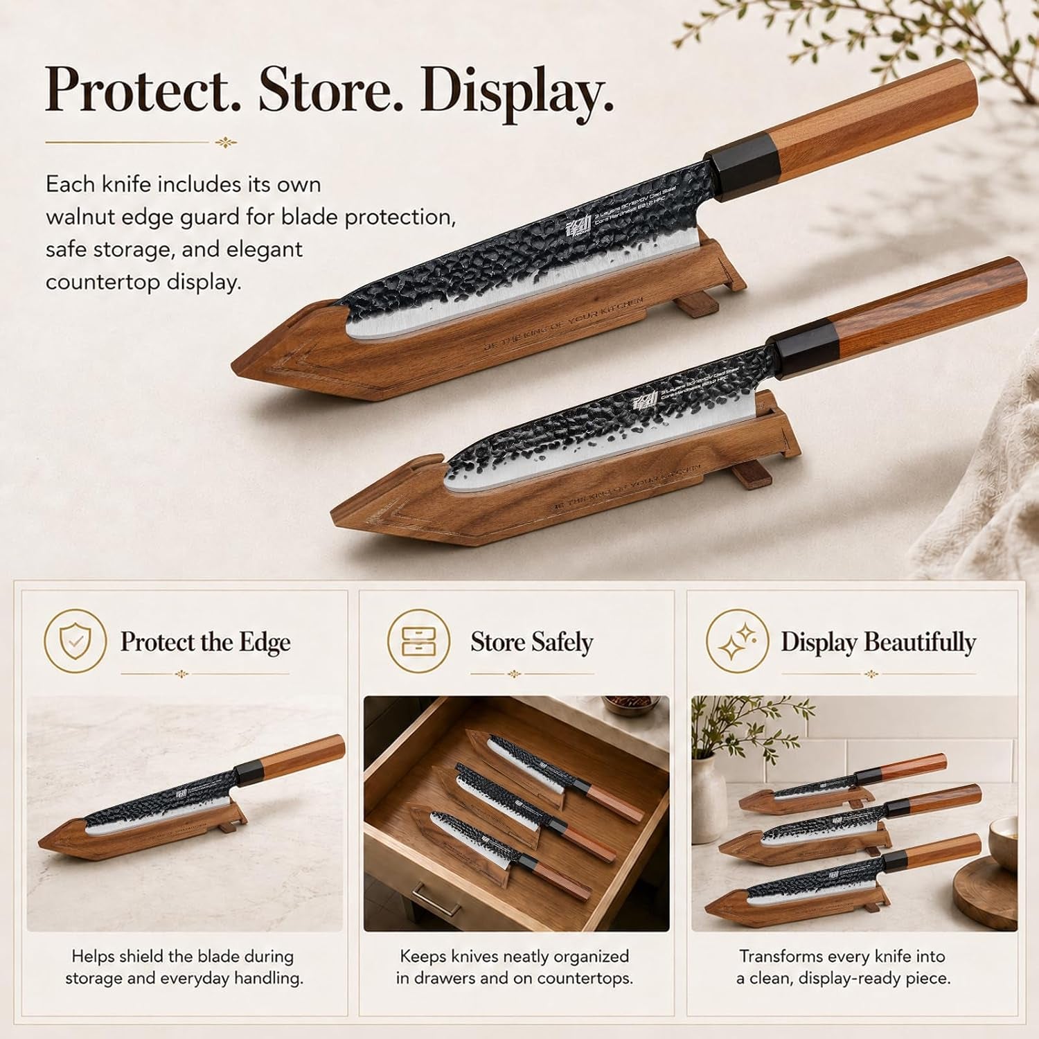 kitchen-knife-set-with-individual-wooden-blocks-4-japanese-knives-with-walnut-edge-guards-high-carbon-steel-blades-for-meat-fruits-vegetables-dynasty-series