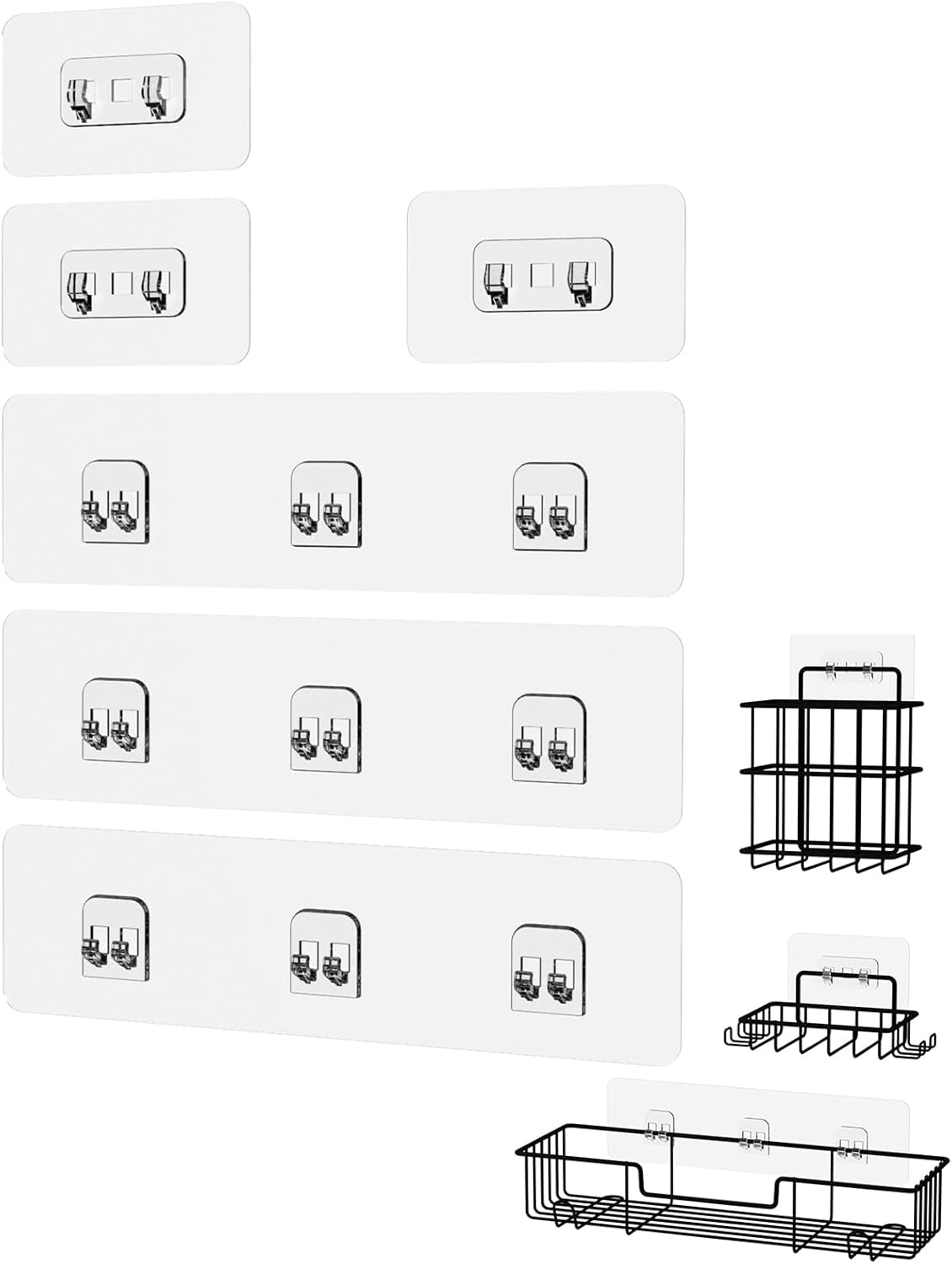shower-caddy-adhesive-replacement-stickers-shower-organizer-adhesive-replacement-strips-transparent-6-packs