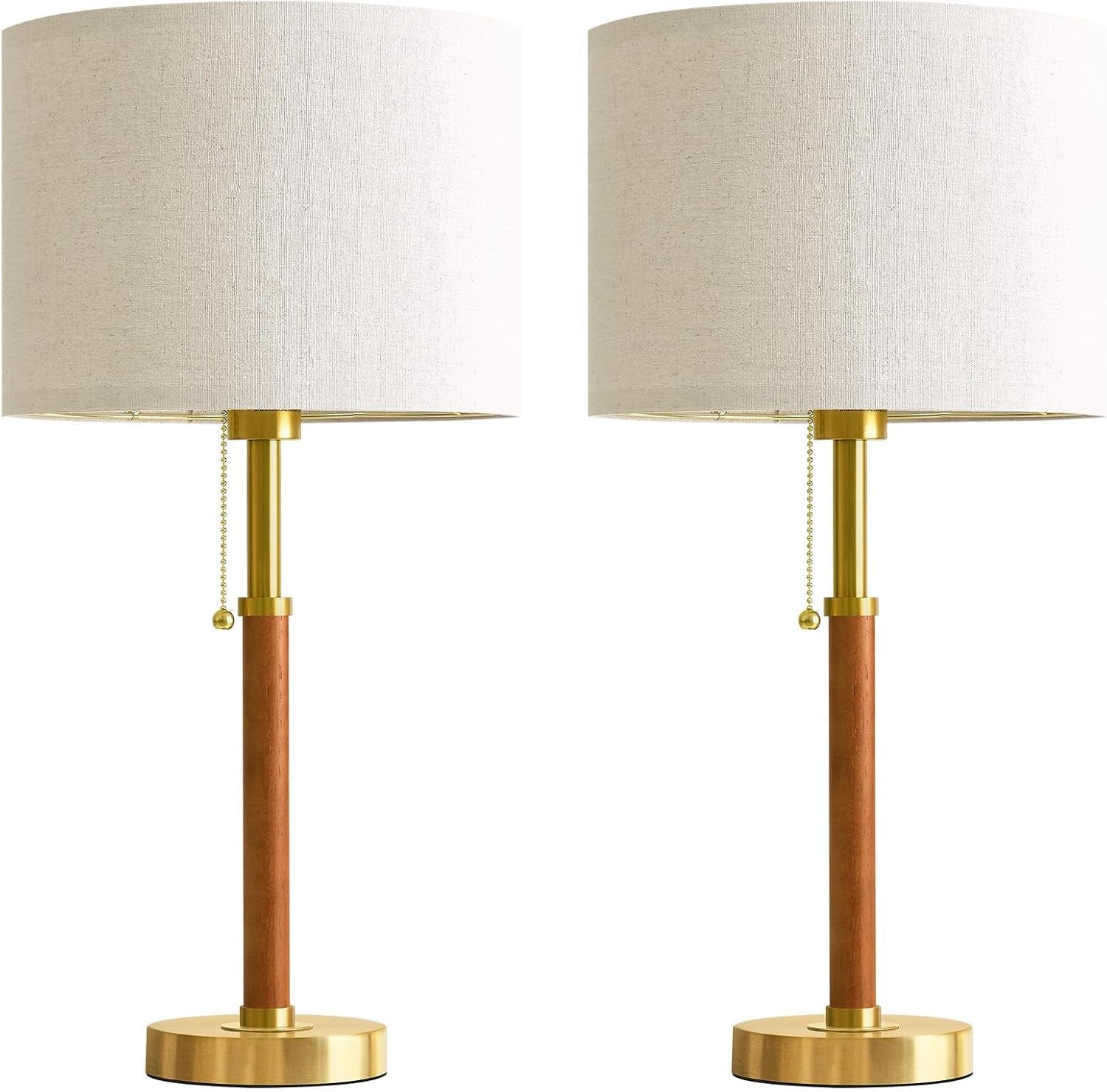 22-wood-table-lamps-mid-century-modern-lamp-for-bedroom-living-room-bedside-lamps-for-night-stands-nightstand-lamp-with-pull-chain-gold-small-side-end-table-lamps-set-of-2-vintage-deco-gifts