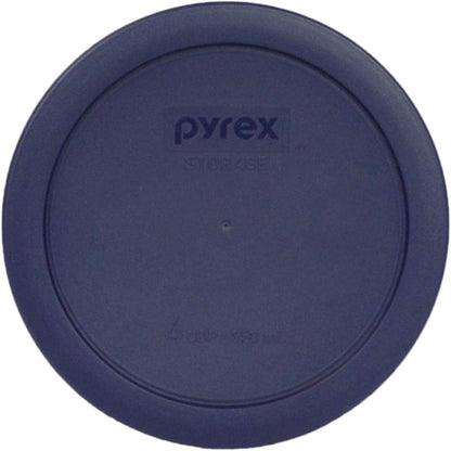 7201-PC (4-Cup) Blue Food Storage Lid (4-Pack) - Made in USA | Bpa-Free Plastic | round Shape | Replacement Cover | Designed for 7201 Glass Bowl | Dishwasher Safe5