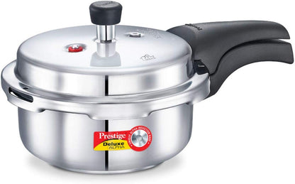Deluxe Alpha Stainless Steel Pressure Cooker, 2 Liters/2.11 Quarts1