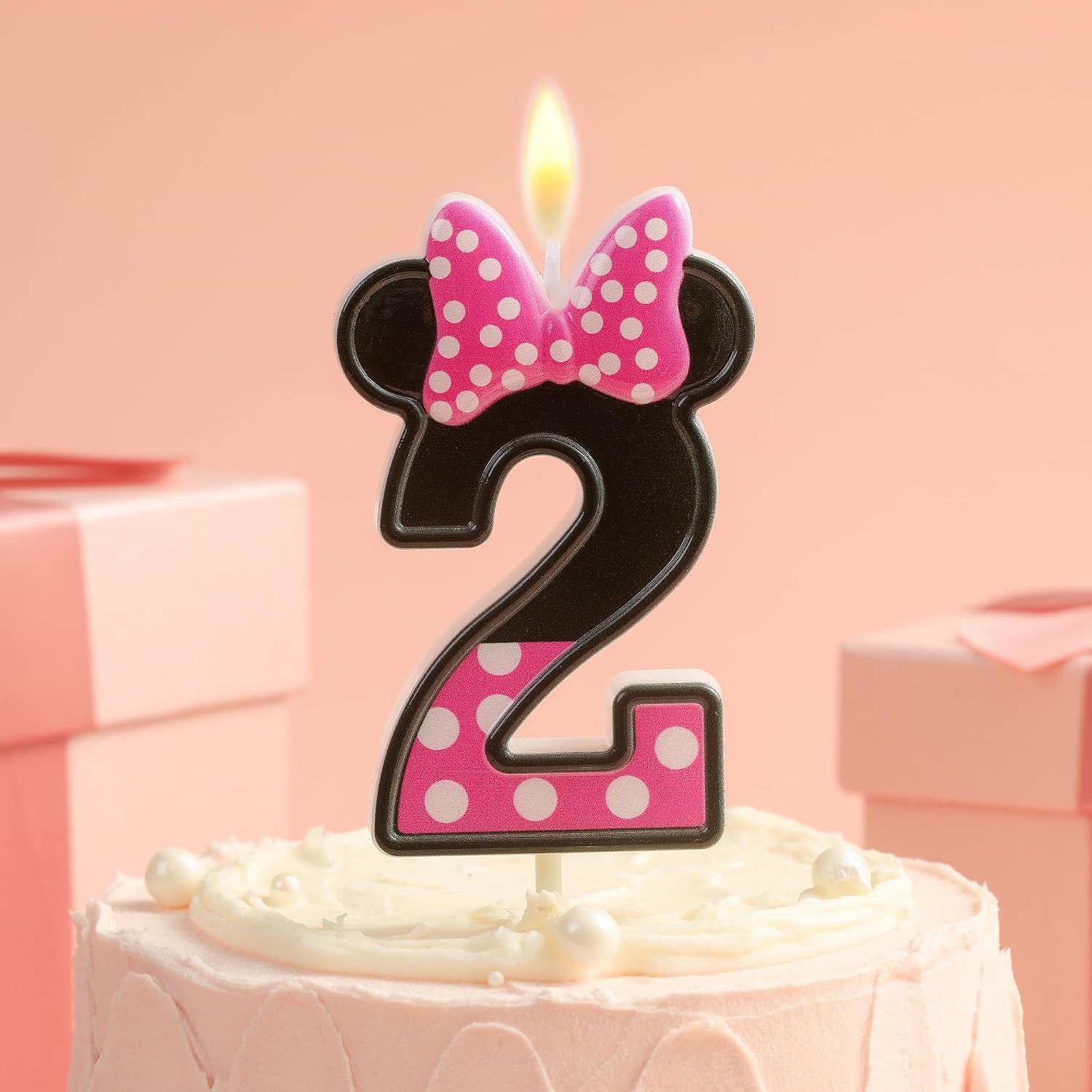 2-76-inch-cartoon-pink-and-black-mouse-2-number-birthday-candles-anime-cartoon-number-candles-cake-number-candles-party-celebration-style-candle