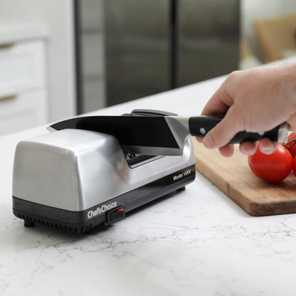 Chef’Schoice 15XV Edgeselect Professional Electric Knife Sharpener with 100-Percent Diamond Abrasives and Precision Angle Guides for Straight Edge and Serrated Knives, 3-Stage, Gray8