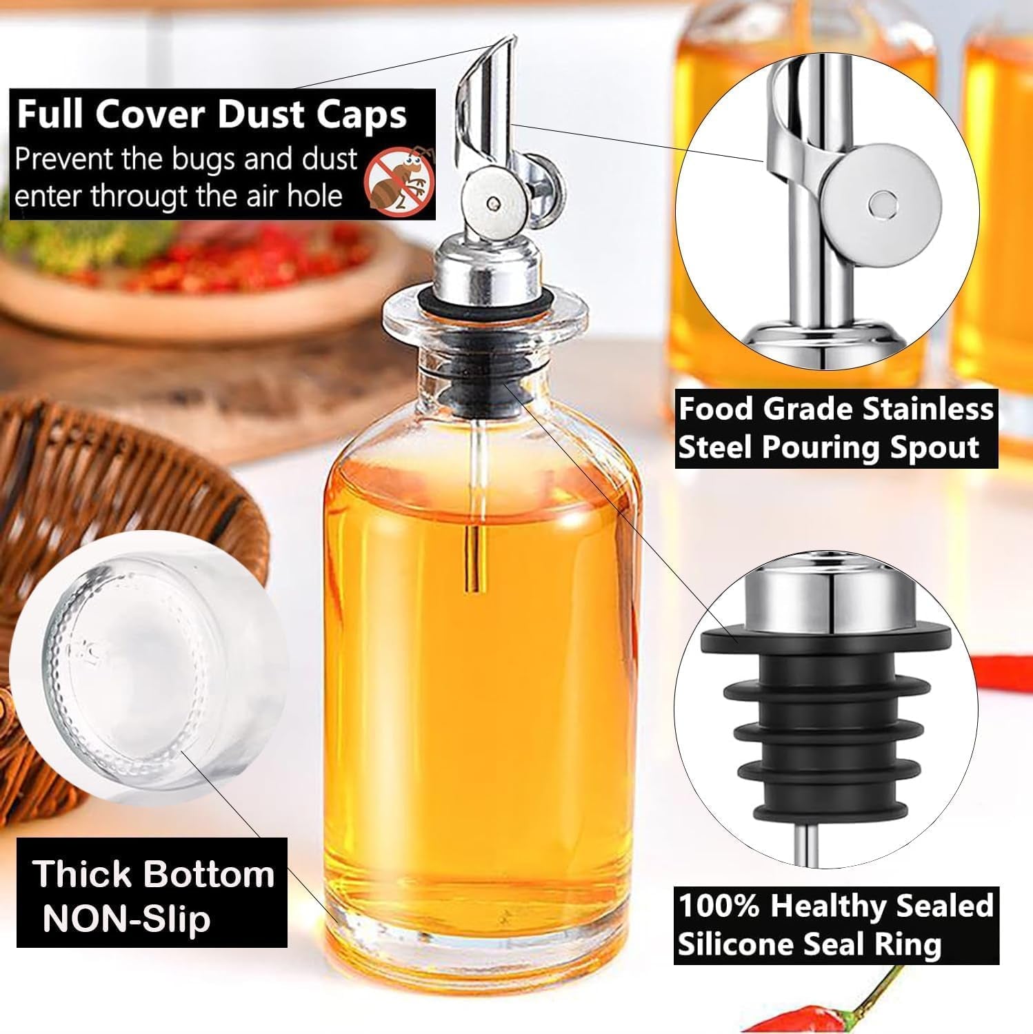 2-pack-liquor-pour-spout-auto-flip-olive-oil-dispenser-spout-pour-spout-for-liquor-bottles-olive-oil-spout-bottle-pourers-for-alcohol-wine-syrup-home-bar-accessories-silver