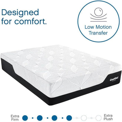 Chill Memory Foam 14-Inch Mattress with Pillow, Certipur-Us Certified, Mattress in a Box, Full, White6