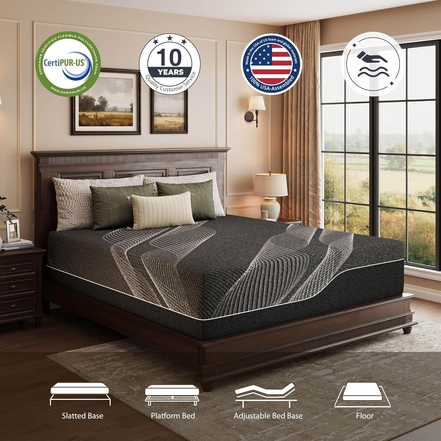 king-size-mattress-14-inch-gel-memory-foam-medium-firm