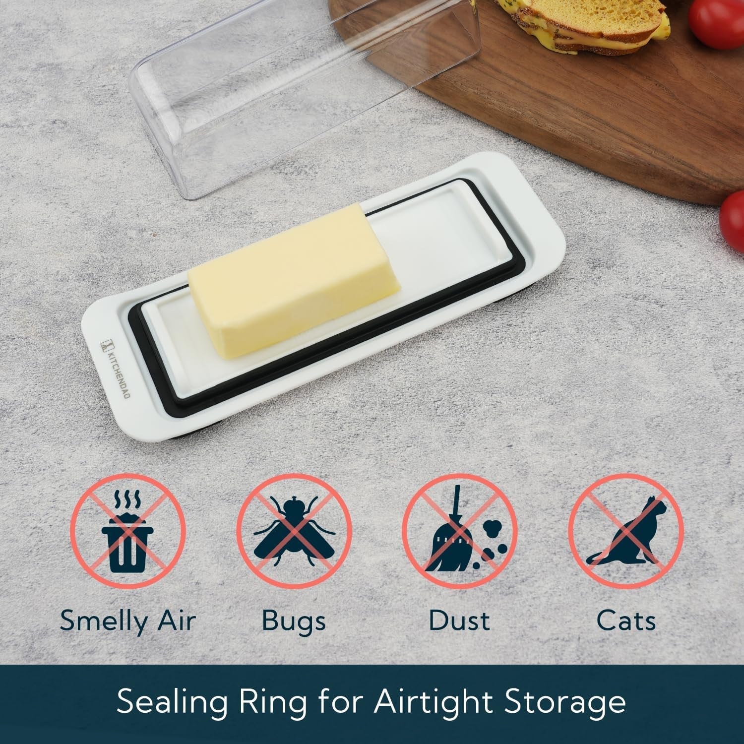 airtight-butter-dish-with-lid-for-countertop-and-refrigerator-door-shelf-butter-keeper-plastic-butter-holder-tray-container-for-west-east-coast-butter-white