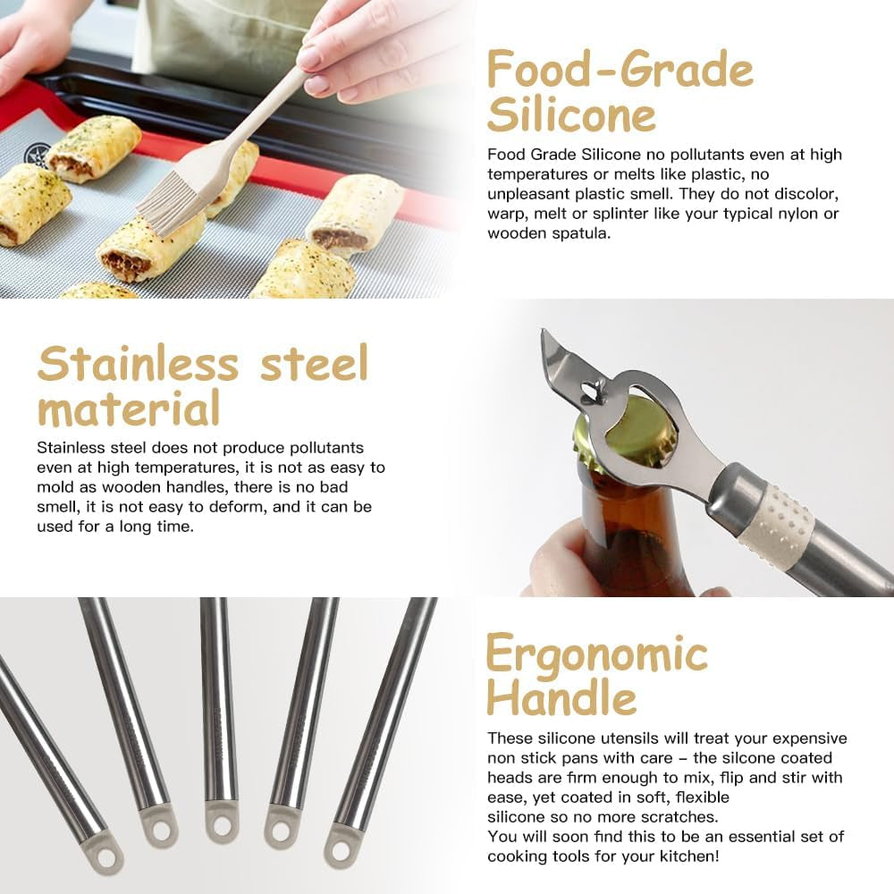 kitchen-utensil-set-silicone-cooking-utensils-33-kitchen-gadgets-spoons-for-nonstick-cookware-silicone-and-stainless-steel-spatula-set-best-kitchen-tools-useful-pots-khaki