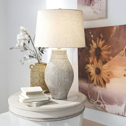 Signature Design by Ashley Layal 29" Table Lamp, Living Room, Beige10