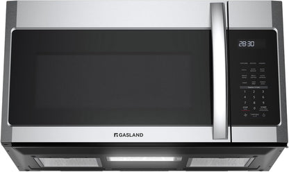 30 Inch over the Range Microwave, 1.9 Cu.Ft, 11 Power Levels | 1000W, 400 CFM Fan, One-Touch Cooking, Two-Stage Cooking, over Range Microwave Stainless Steel1