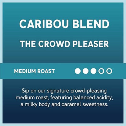 , Medium Roast Ground Coffee, 100% Arabica Coffee - Caribou Blend 20 Ounce Bag5