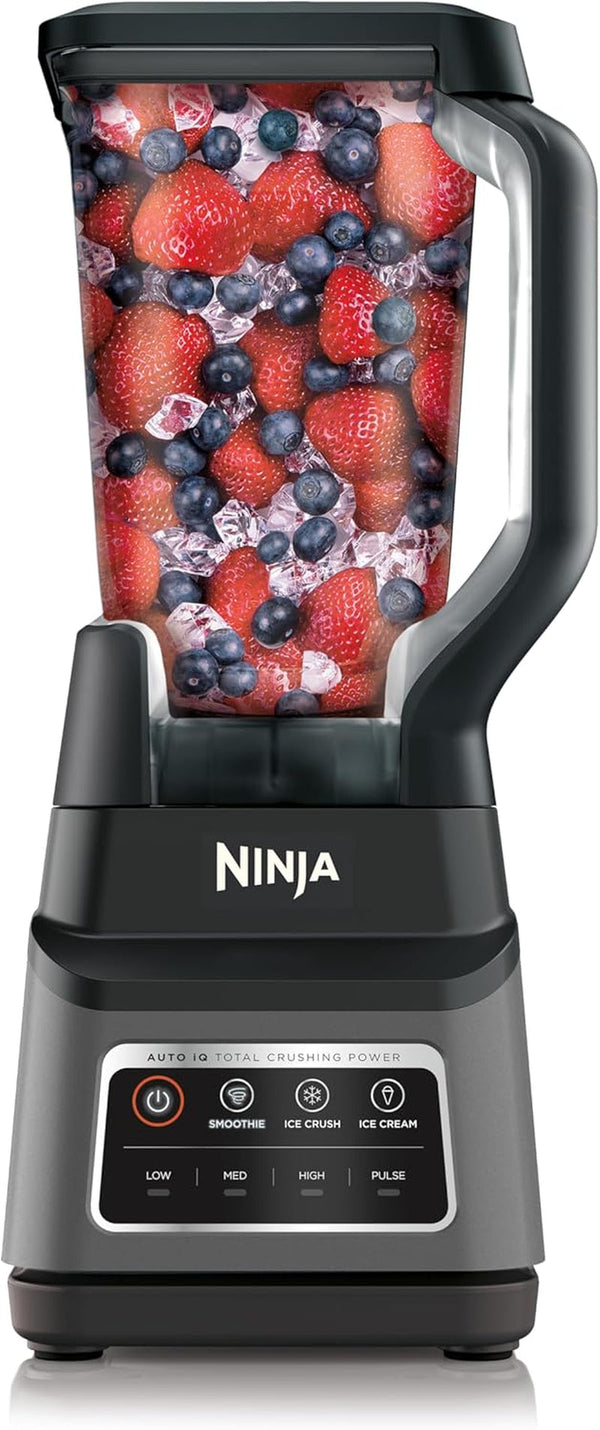 Ninja Professional plus Blender, Auto-Iq, 1400W, 72Oz Pitcher, BN701 | 1400 Peak-Watt Motor, 3 Auto-Iq Presets for Smoothies, Frozen Drinks & Ice Cream. Total Crushing Blades. Dishwasher Safe.1
