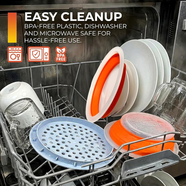 Collapsible Batter Bowl XL | Orange8