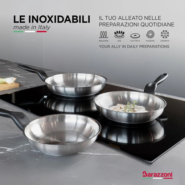 the Inoxidabili Saltapasta Wok, 28 Cm, Black, Stainless Steel (278109728)2