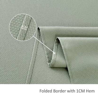 Rectangle Textured Tablecloth Waterproof Spillproof Wrinkle Free Table Cloth, Kitchen Dining Tabletop Decoration, Fabric Table Cover for Outdoor and Indoor Use, 52 X 70 Inch, Sage Green6
