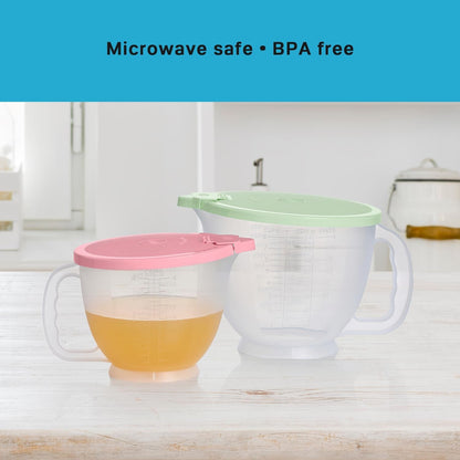 Classic Mix-N-Store Pastel Pitcher Set (2 Pitchers, 2 Lids)5