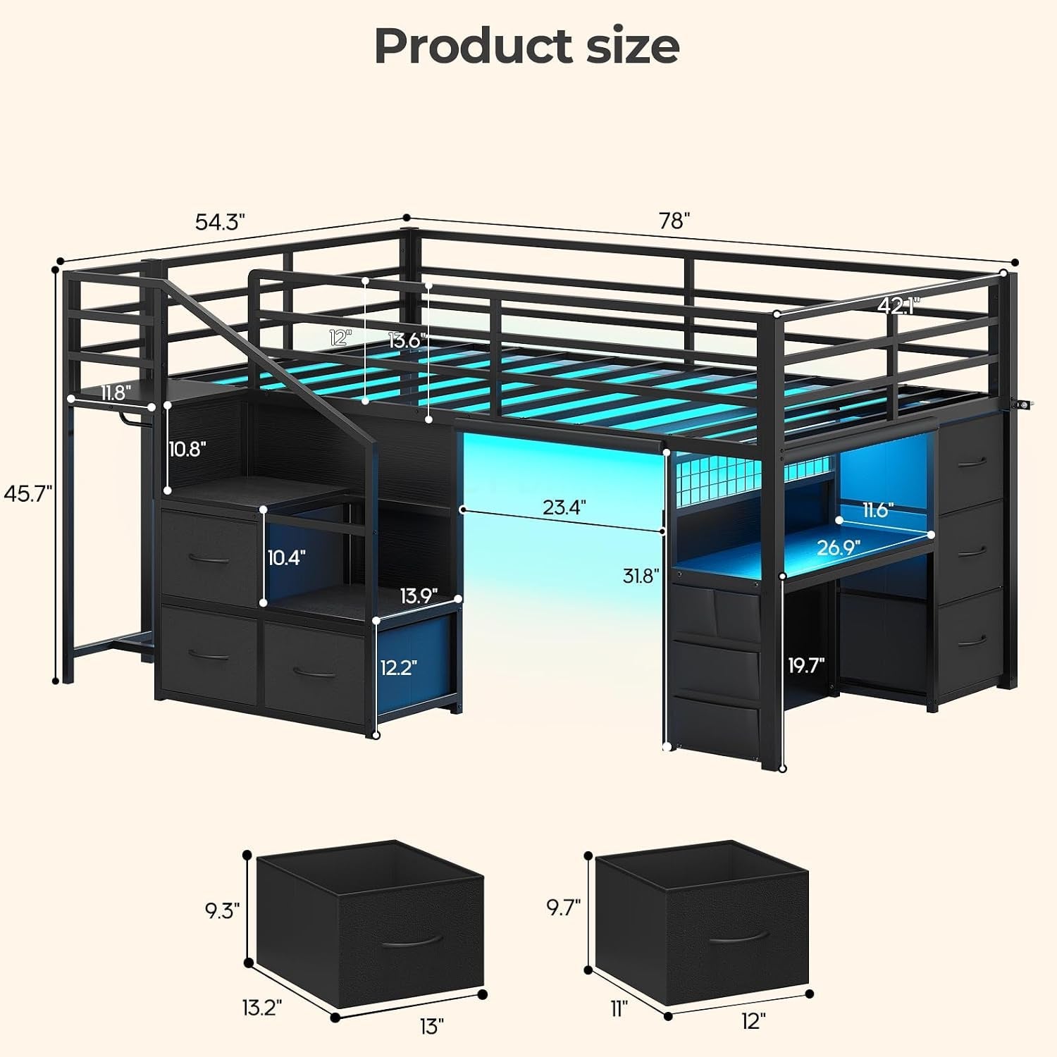 low-loft-bed-twin-with-stairs-desk-6-storage-drawers-black