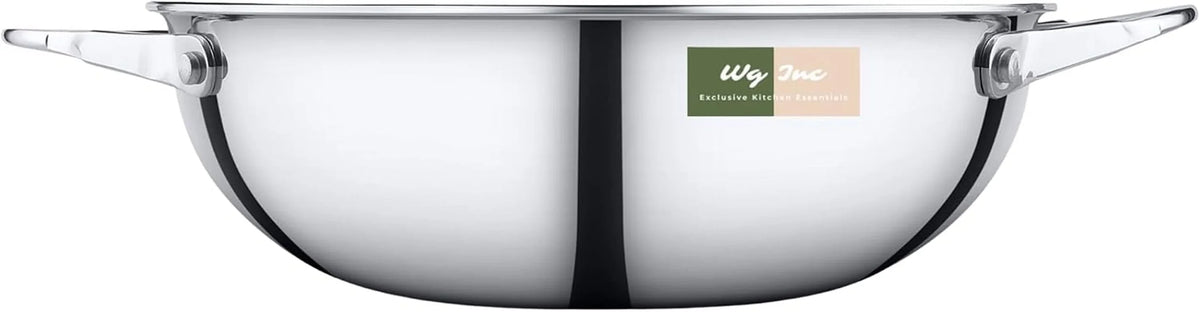 stainless-steel-wok-tri-ply-wok-pan-12-inch-kadhai-without-lid-triply-non-stick-kadai-cookware-wide-deep-stir-fry-woks-for-cooking-all-cooktops-compatible-dishwasher-safe