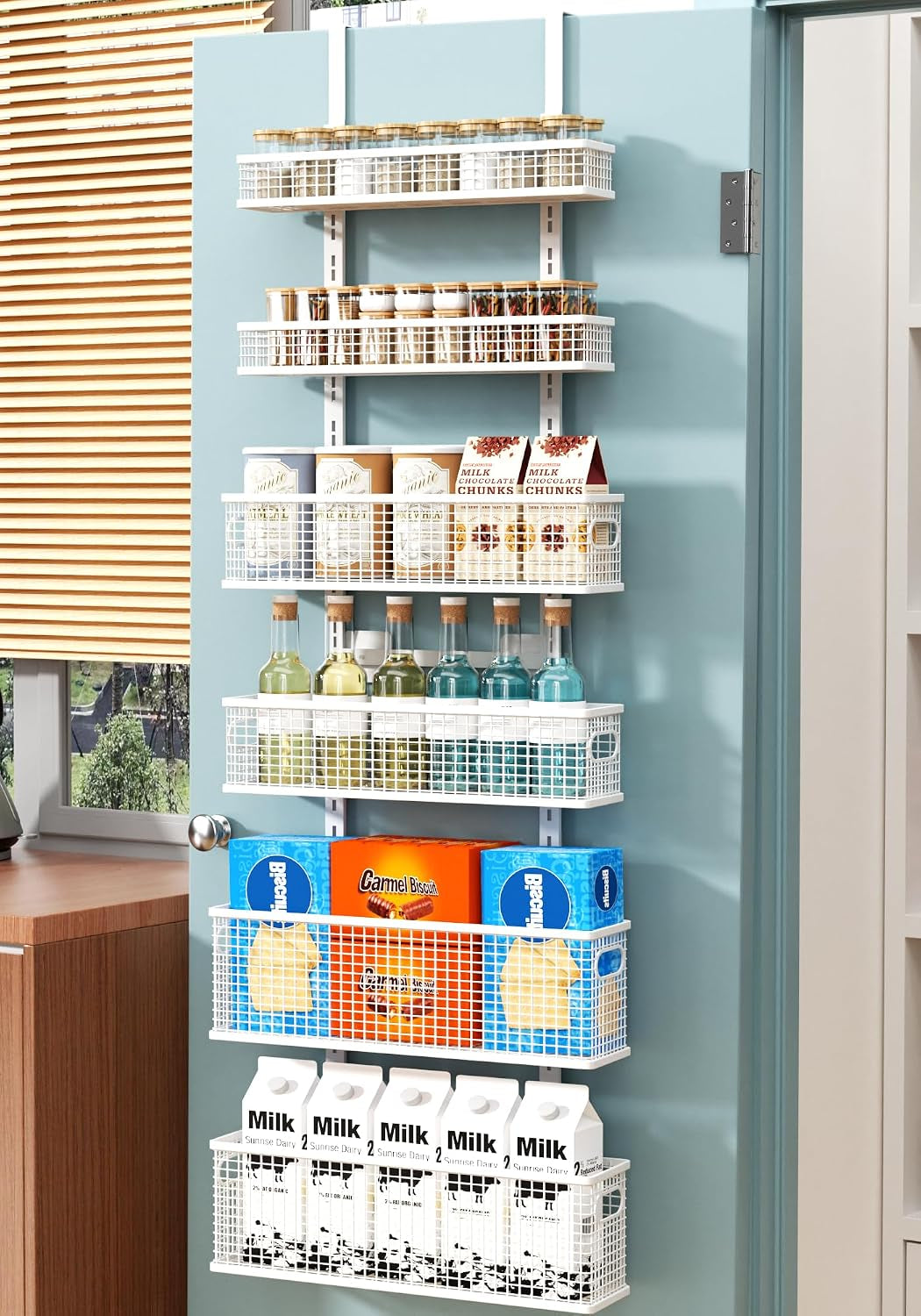 6-tier-over-the-door-pantry-organizer-hanging-spice-rack-grid-basket-white